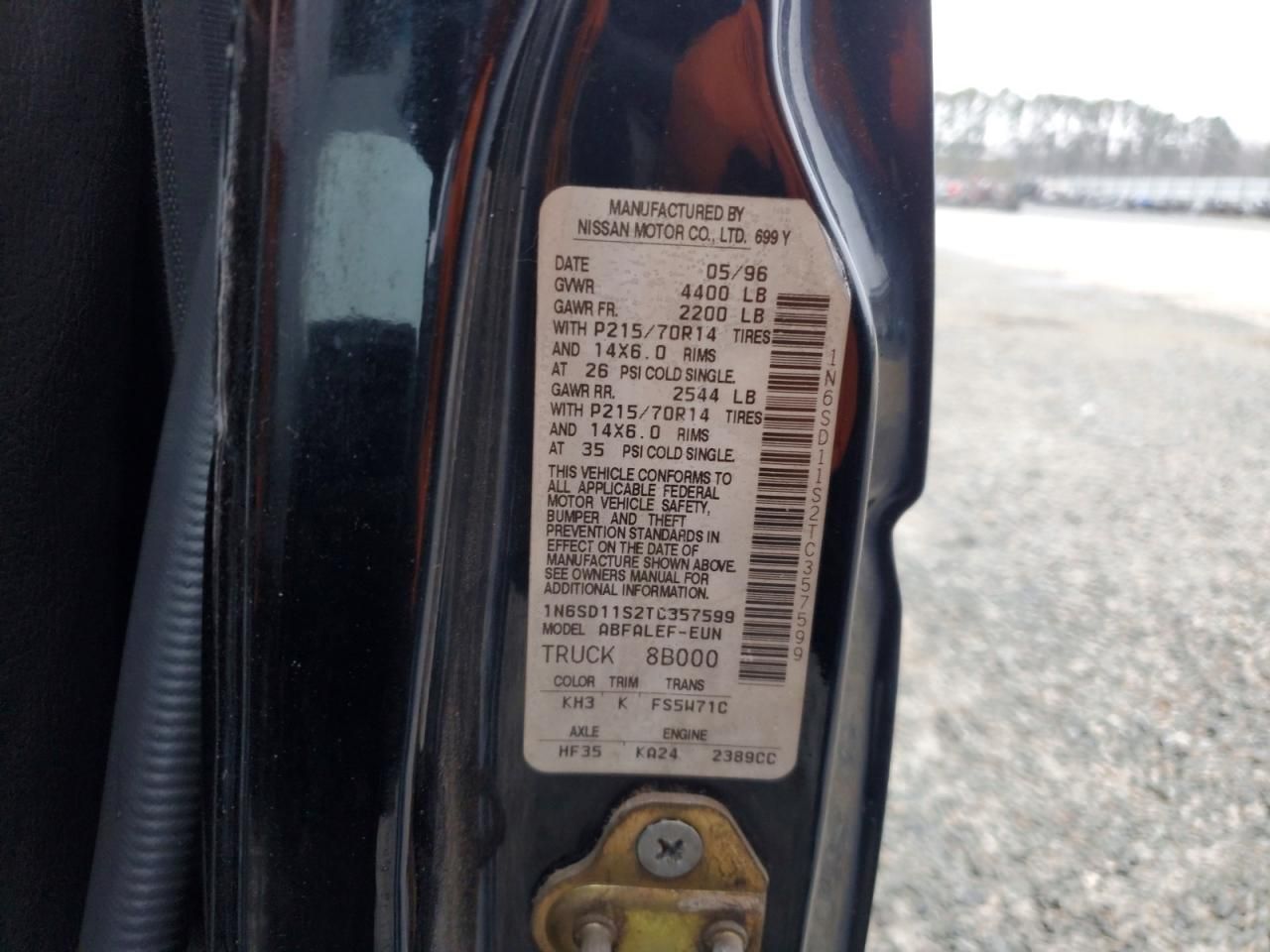 1996 Nissan Truck Base