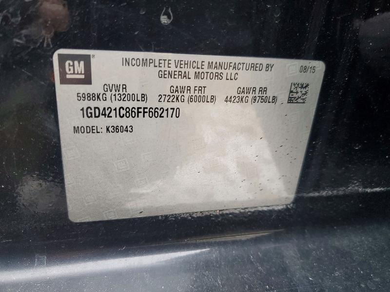 2015 GMC Sierra Dump Truck