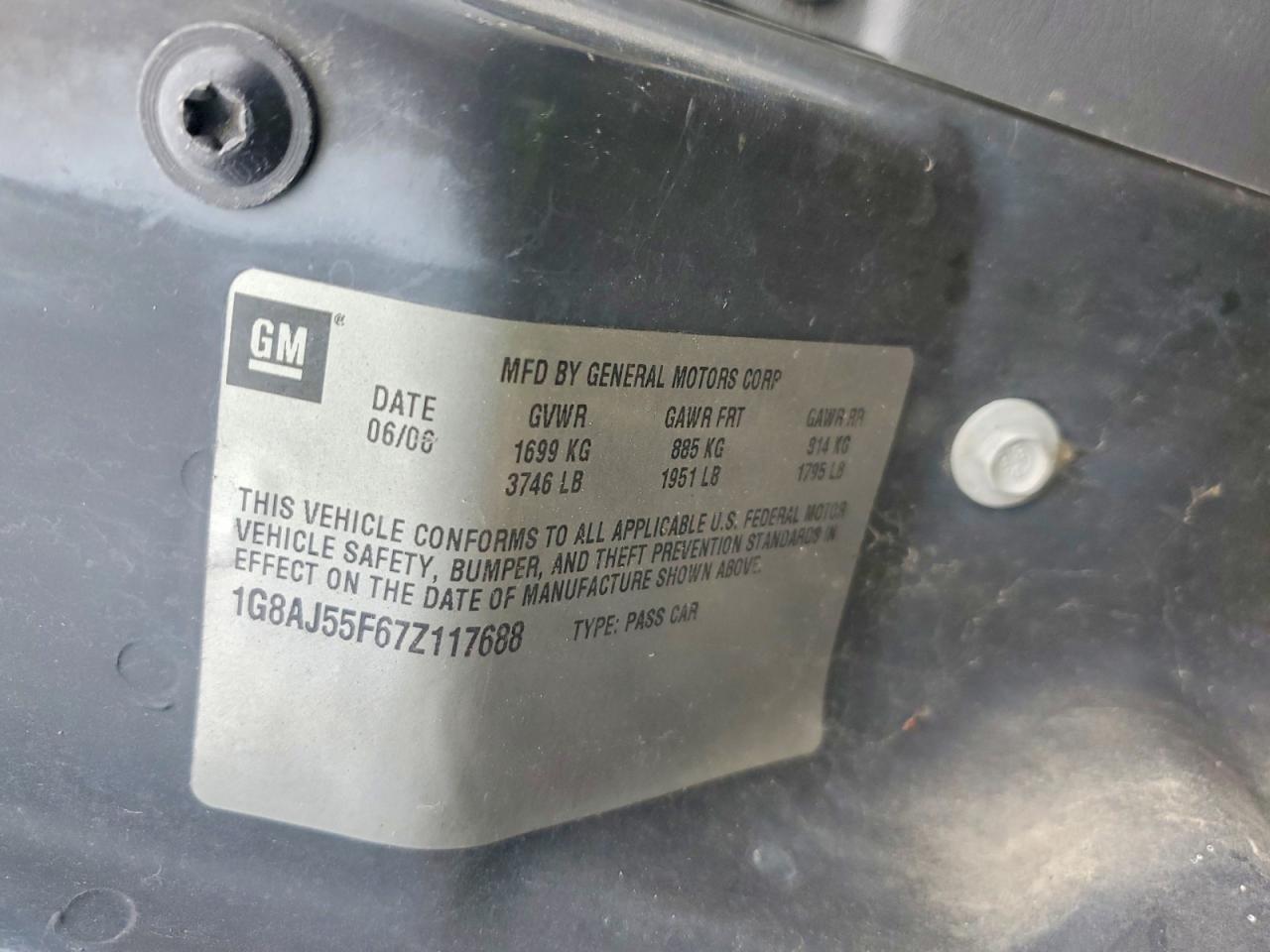 2007 Saturn Ion Level 2