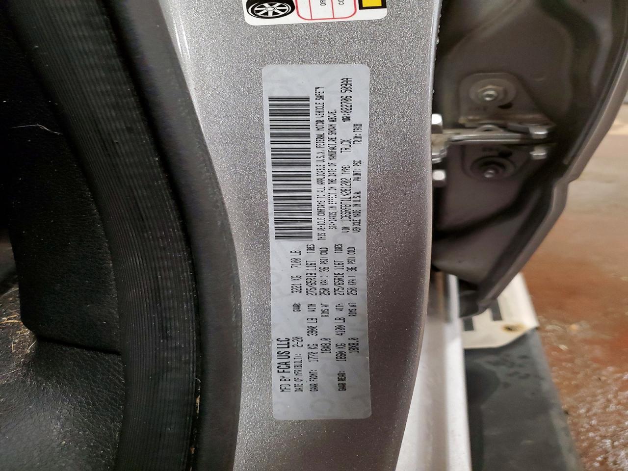 2020 Dodge Ram 1500 big Horn/lone Star