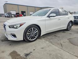 2022 Infiniti Q50 Luxe en venta en Wilmer, TX