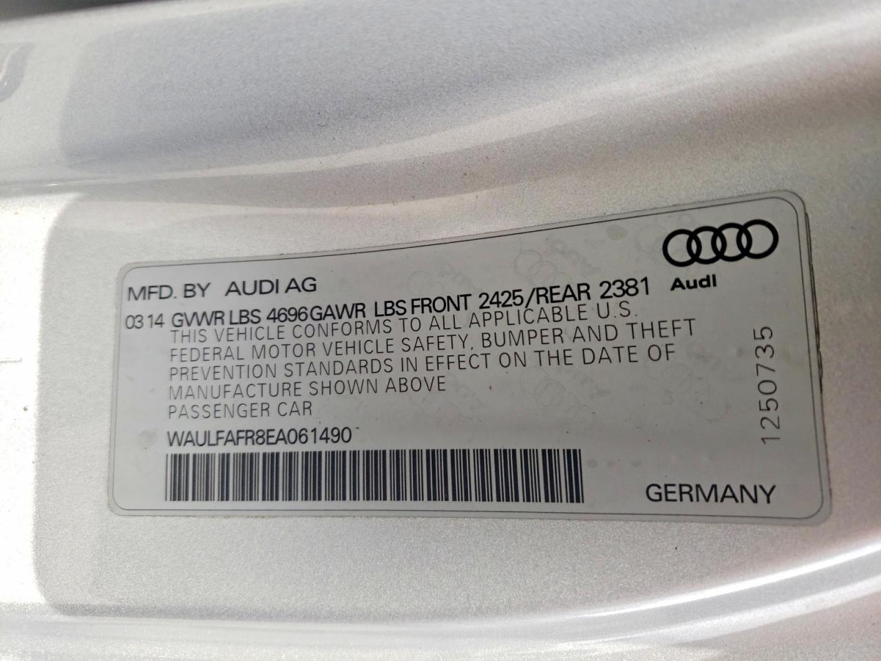 2014 Audi A5 Premium Plus
