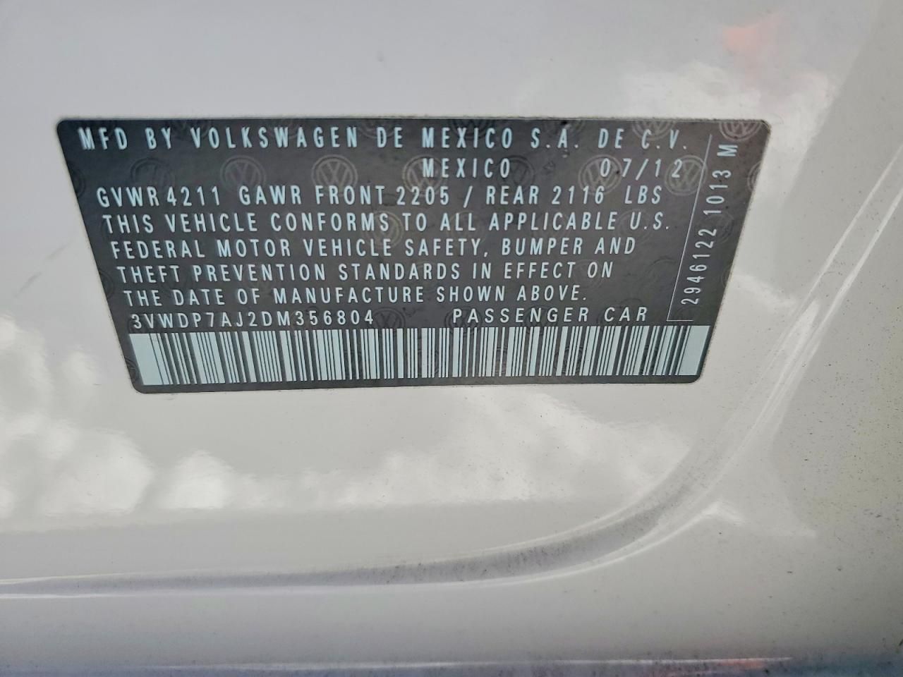 2013 Volkswagen Jetta se