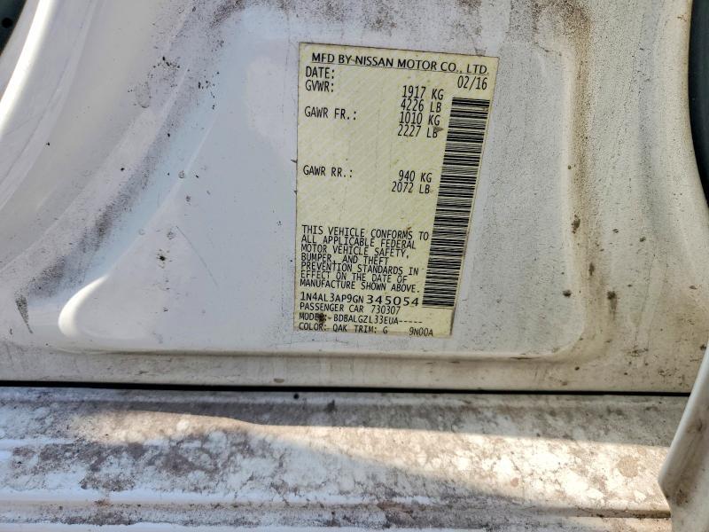 2016 Nissan Altima 2.5