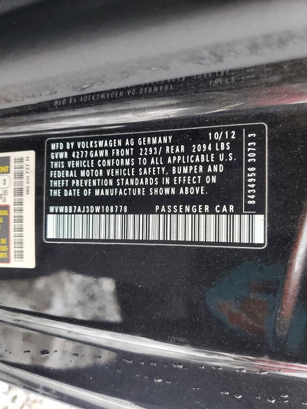 2013 Volkswagen Golf