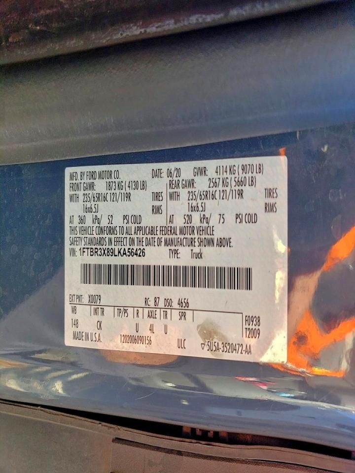 2020 Ford Transit 250 Delivery van