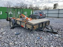 Salvage trucks for sale at Cartersville, GA auction: 2016 Anderson Utility Trailer