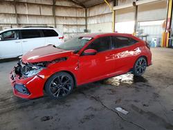 Honda salvage cars for sale: 2018 Honda Civic Sport