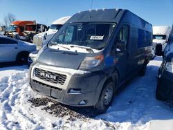 Dodge salvage cars for sale: 2020 Dodge Ram Promaster 3500 Delivery van