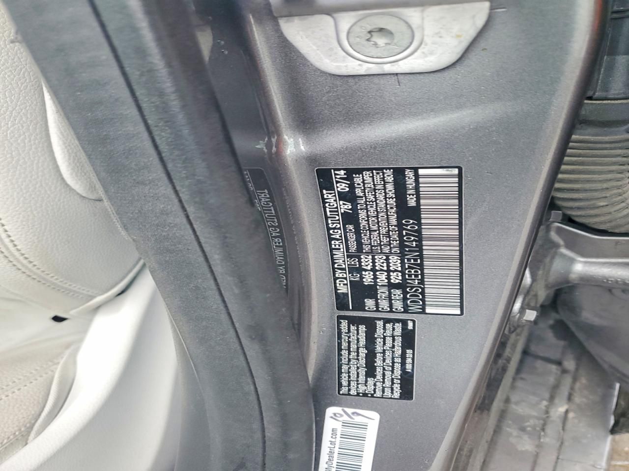 2014 Mercedes-Benz Cla 250