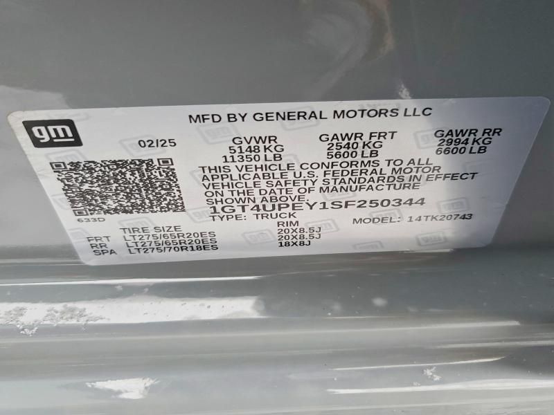 2025 GMC Sierra 2500hd