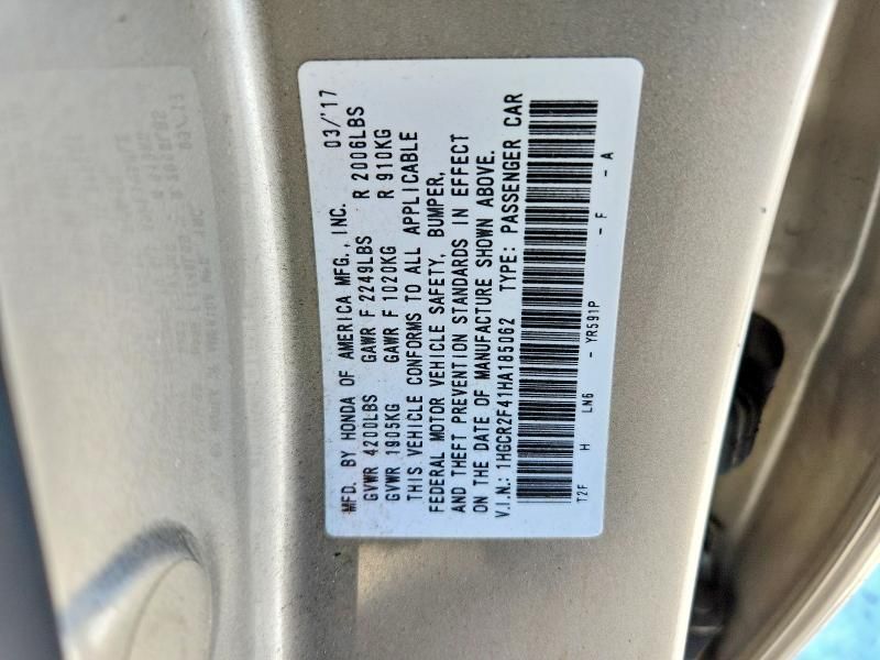 2017 Honda Accord lx