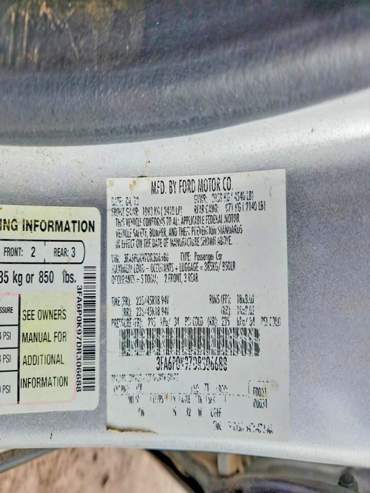 2013 Ford Fusion Titanium