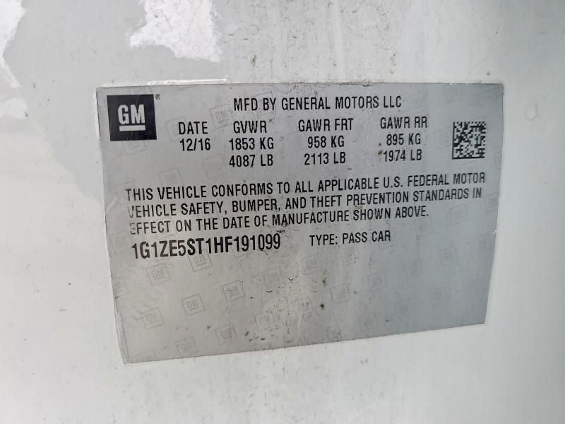 2017 Chevrolet Malibu lt