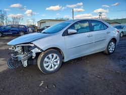 Salvage cars for sale from Copart New Britain, CT: 2014 Toyota Corolla l