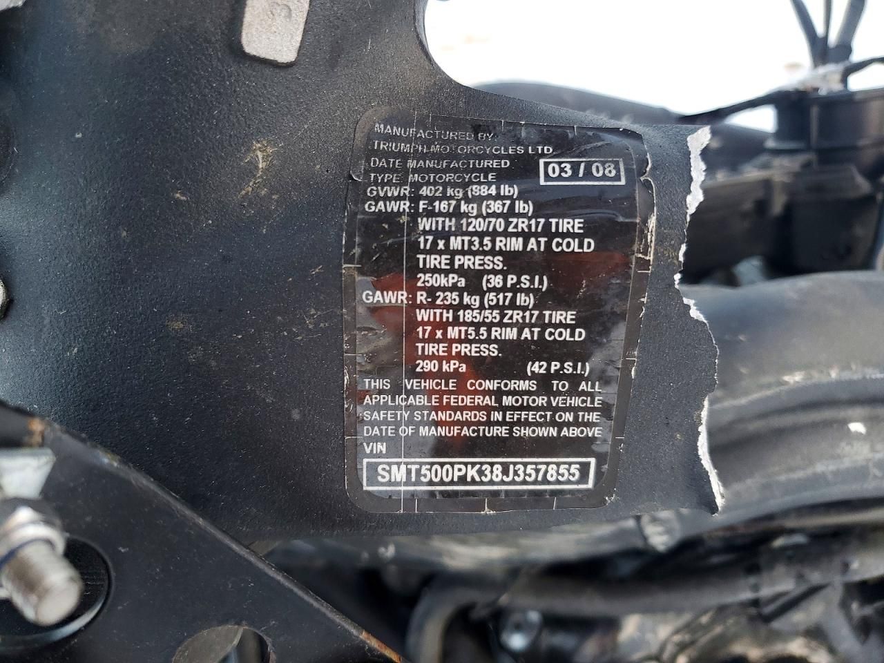 2008 Triumph Speed Triple