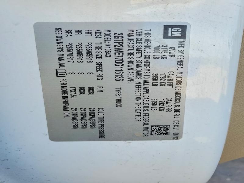 2013 GMC Sierra K1500 SLT