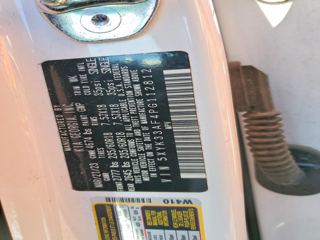 2023 KIA Sportage ex