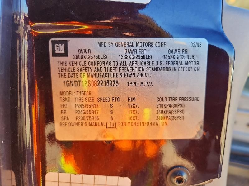 2008 Chevrolet Trailblazer ls