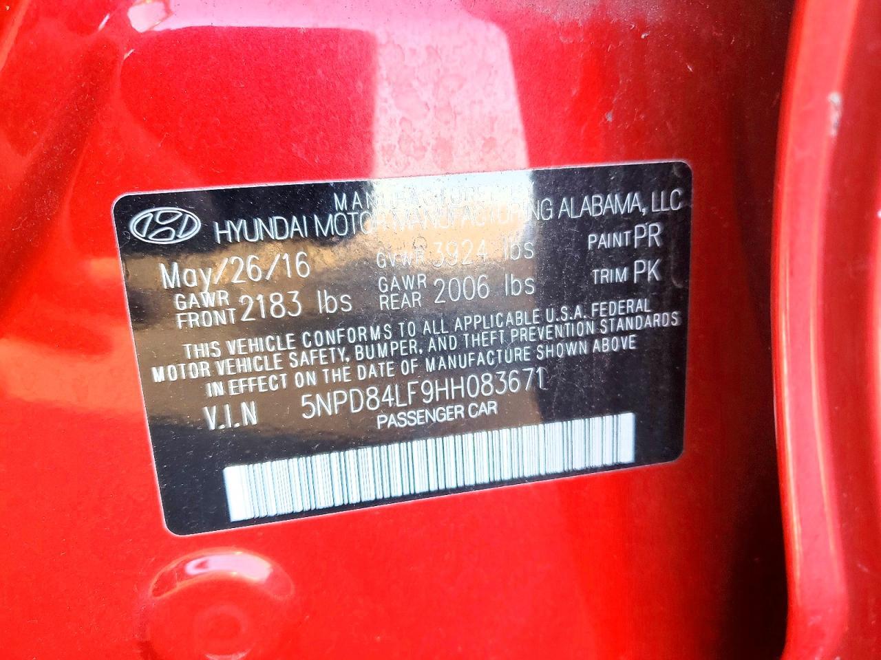 2017 Hyundai Elantra se