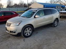 Chevrolet salvage cars for sale: 2015 Chevrolet Traverse lt