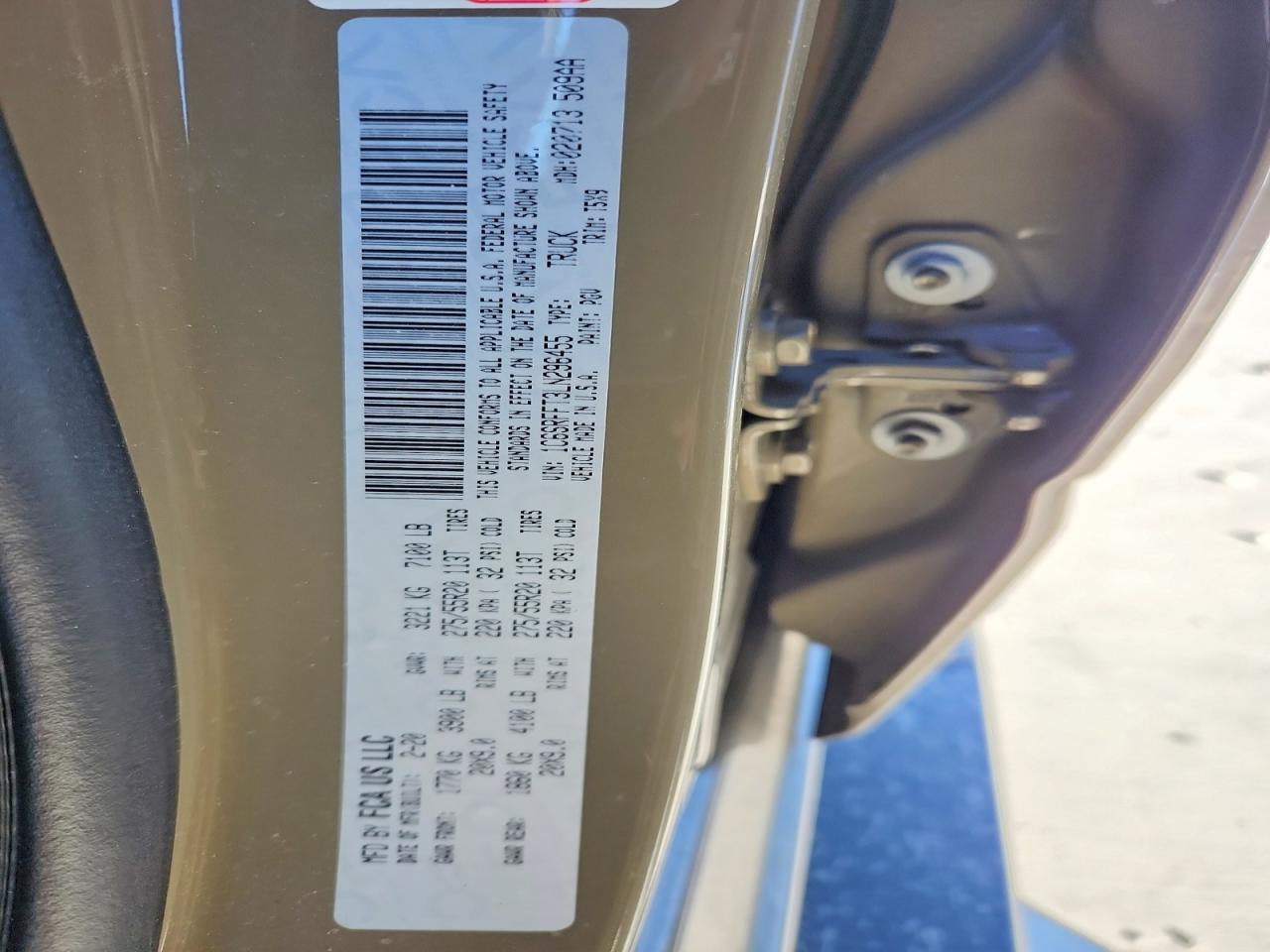 2020 Dodge Ram 1500 big Horn/lone Star