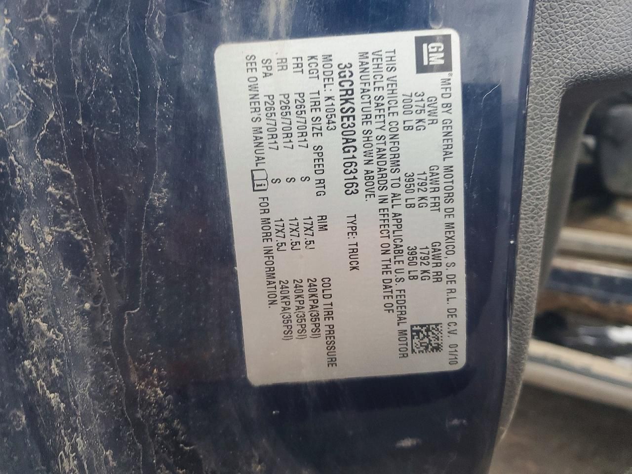 2010 Chevrolet Silverado K1500 lt