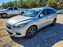 Infiniti salvage cars for sale: 2017 Infiniti Qx60