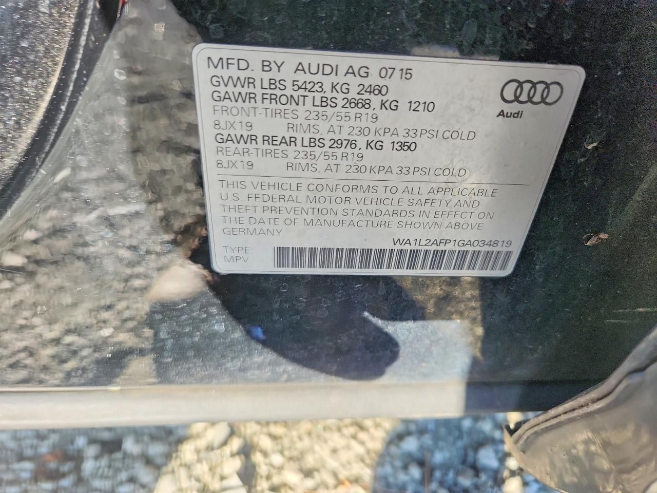 2016 Audi Q5 Premium Plus