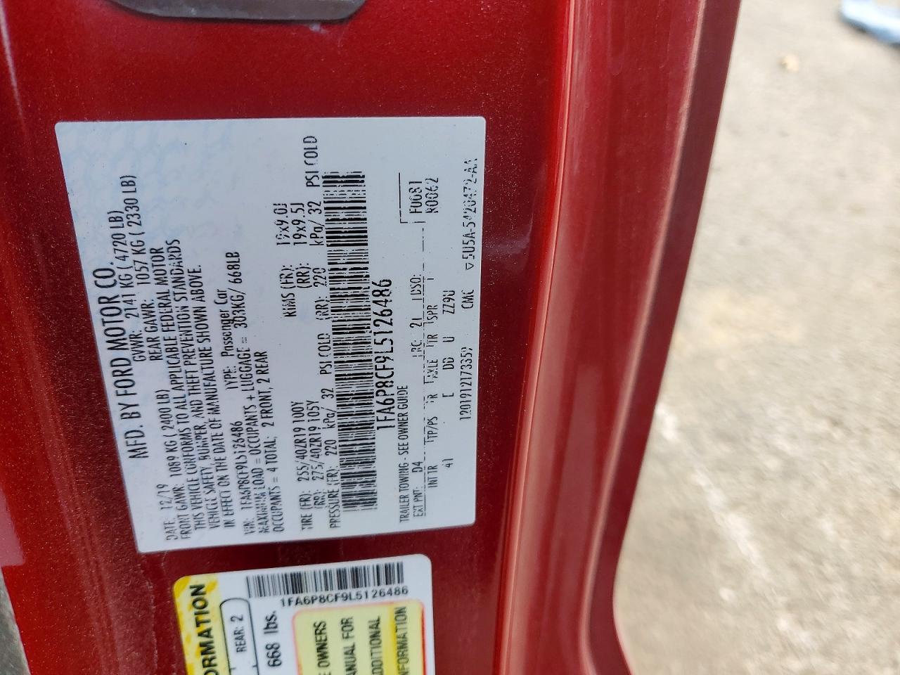 2020 Ford Mustang gt