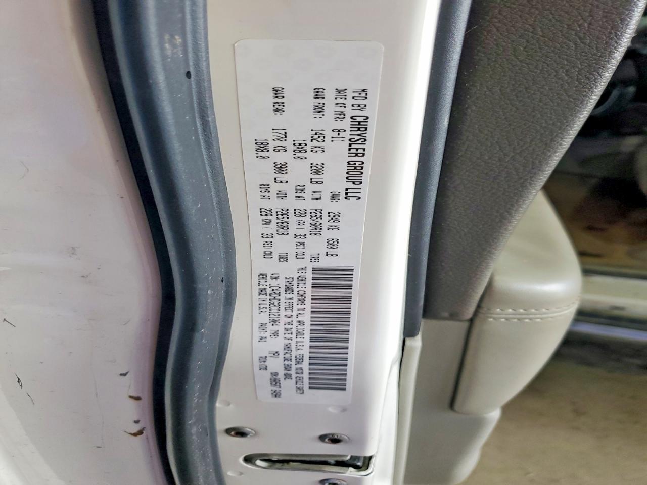 2012 Dodge Durango Crew