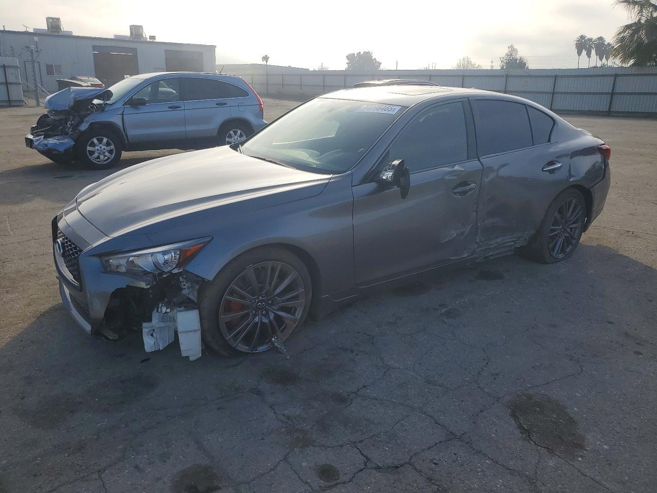 2021 Infiniti Q50 red Sport 400