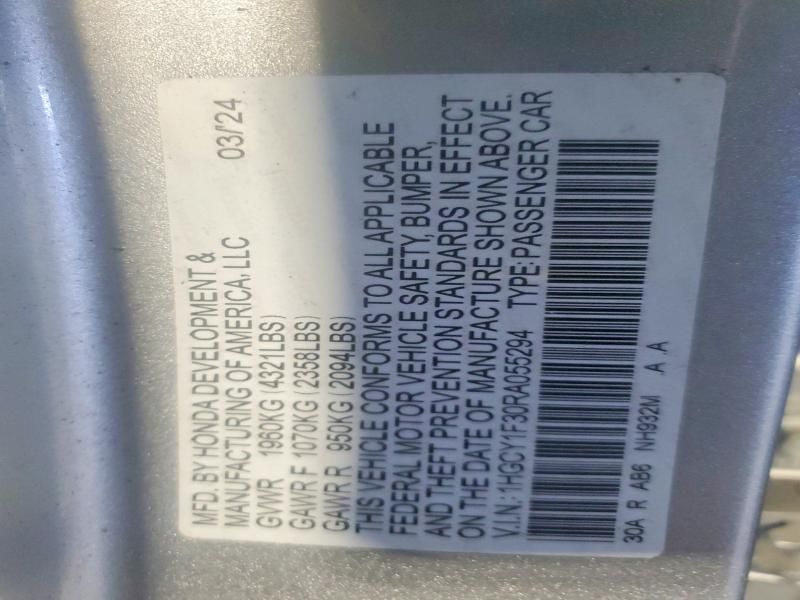 2024 Honda Accord ex