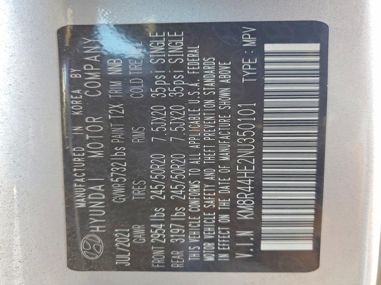 2022 Hyundai Palisade sel