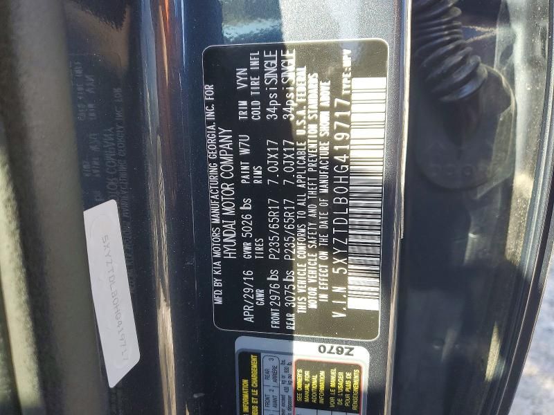 2017 Hyundai Santa fe Sport