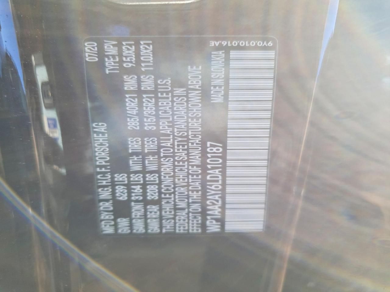 2020 Porsche Cayenne