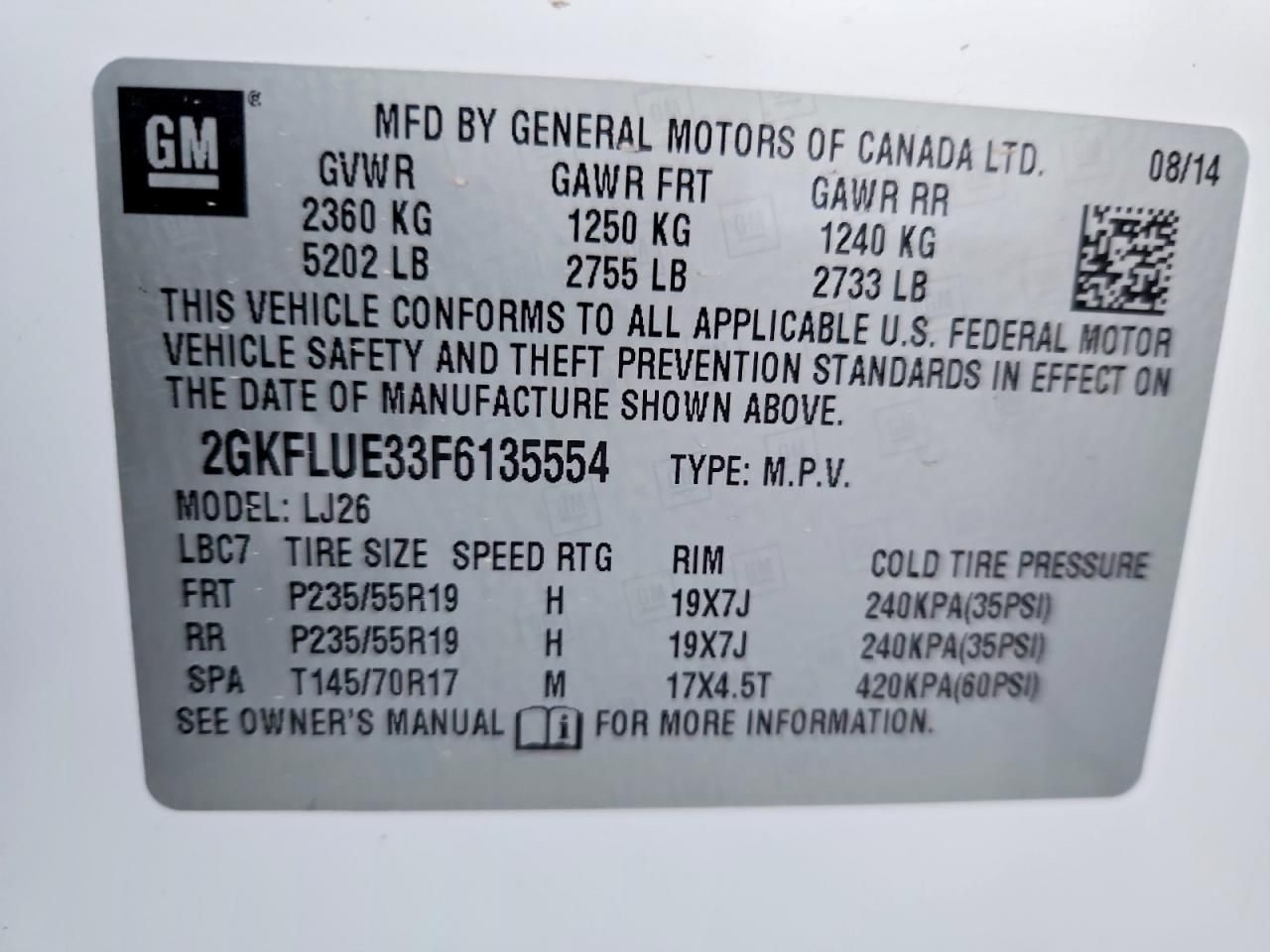 2015 GMC Terrain Denali