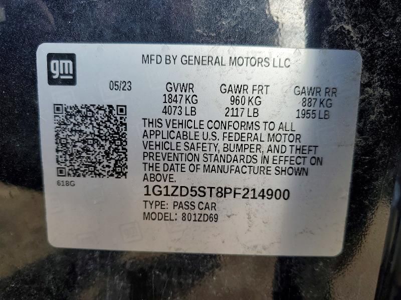 2023 Chevrolet Malibu lt