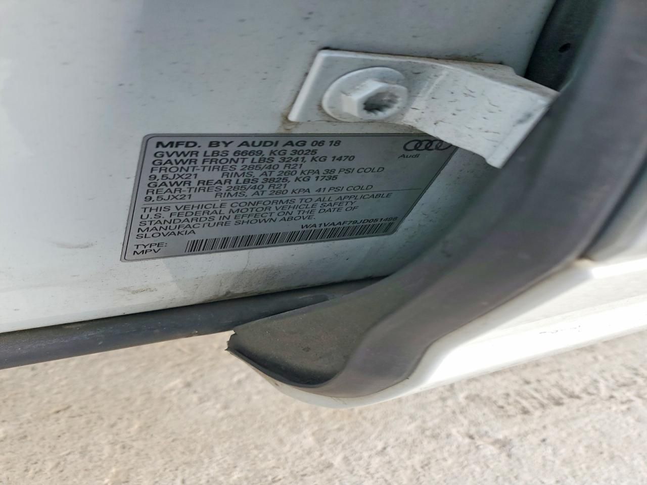 2018 Audi Q7 Prestige