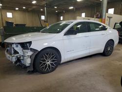Salvage cars for sale from Copart Blaine, MN: 2015 Chevrolet Impala ls