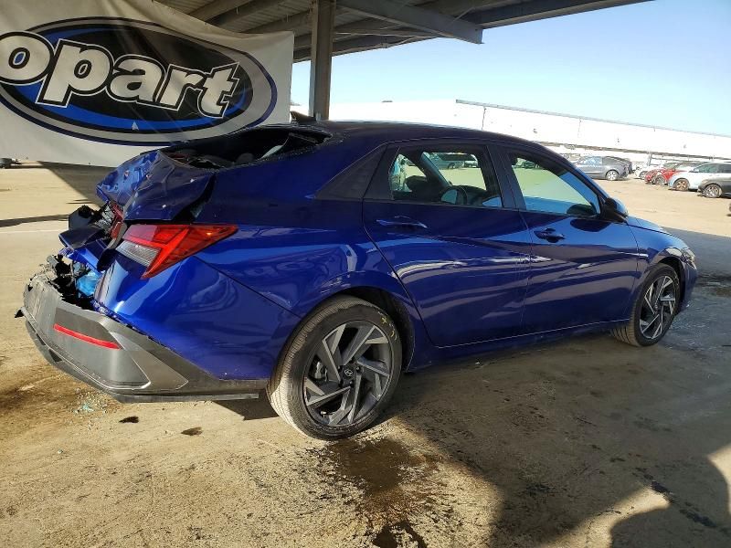 2025 Hyundai Elantra Blue