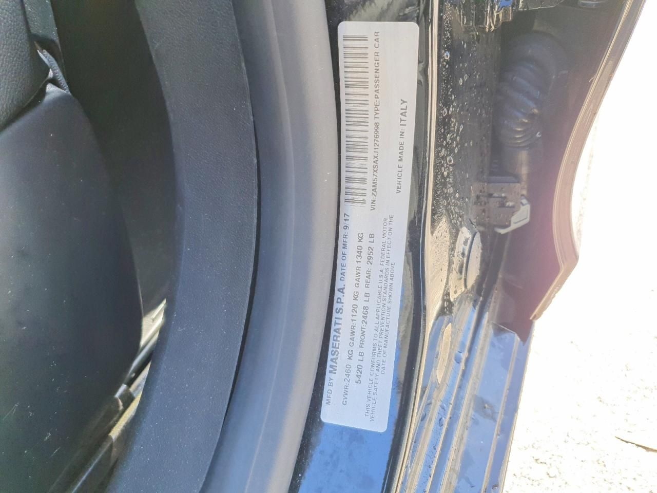 2018 Maserati Ghibli