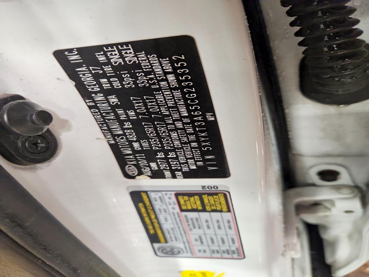 2012 KIA Sorento Base