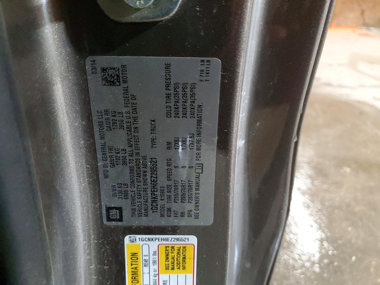 2014 Chevrolet Silverado K1500