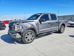 Ford salvage cars for sale: 2022 Ford F150 Supercrew