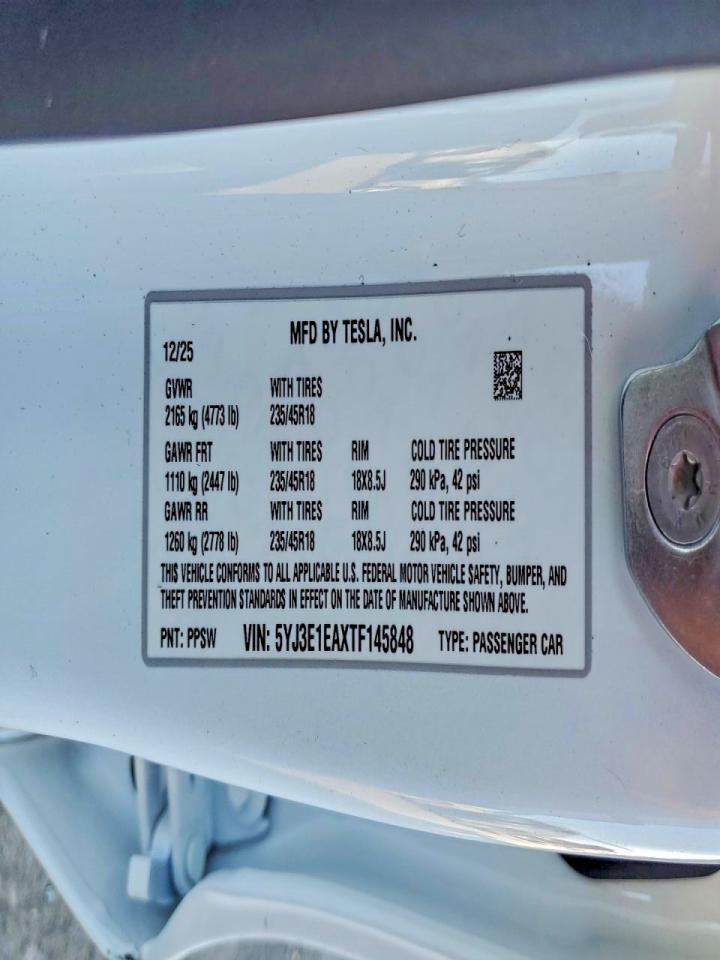 2026 Tesla Model 3
