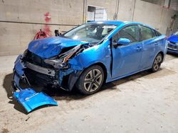 Toyota salvage cars for sale: 2022 Toyota Prius Night Shade
