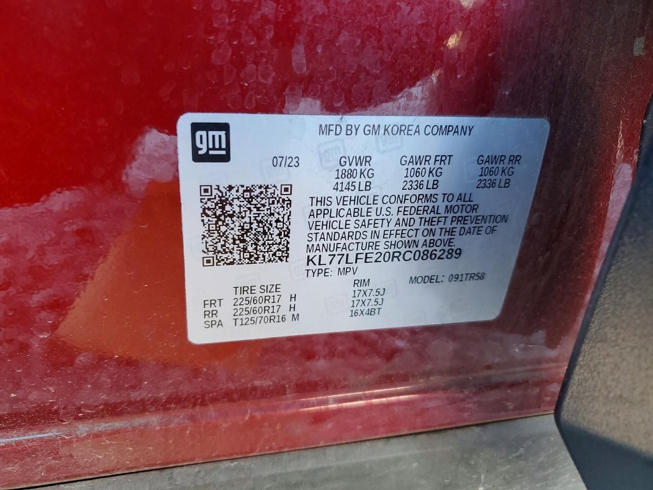 2024 Chevrolet Trax ls