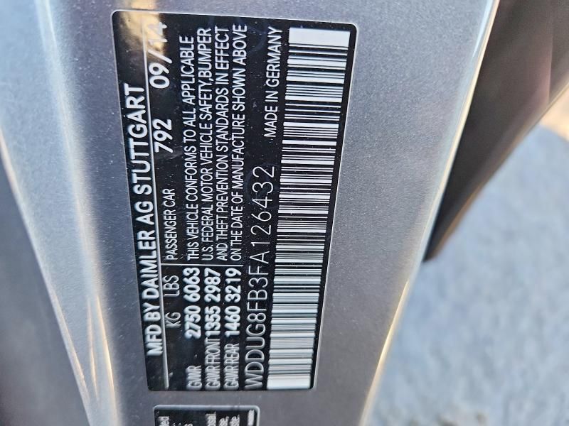 2015 Mercedes-Benz S 550 4matic