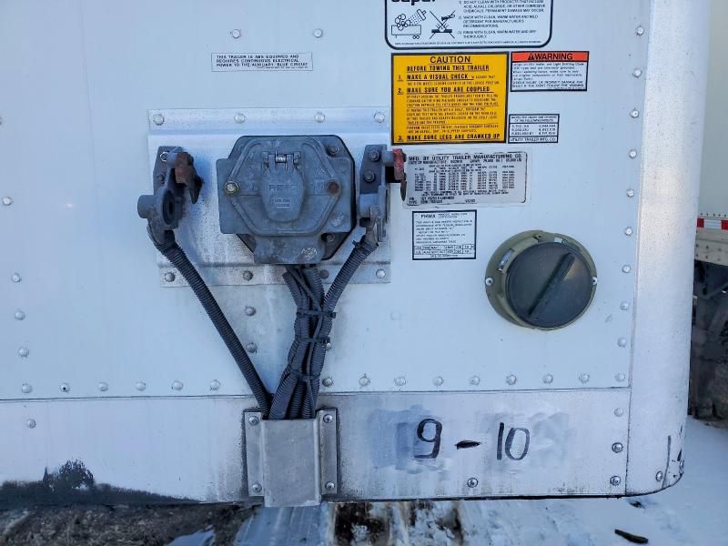 2020 Utility VS2DX DRY Van Trailer